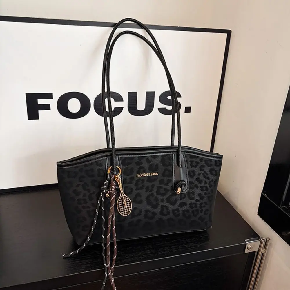 Women's Retro Leopard-Print Underarm Bag